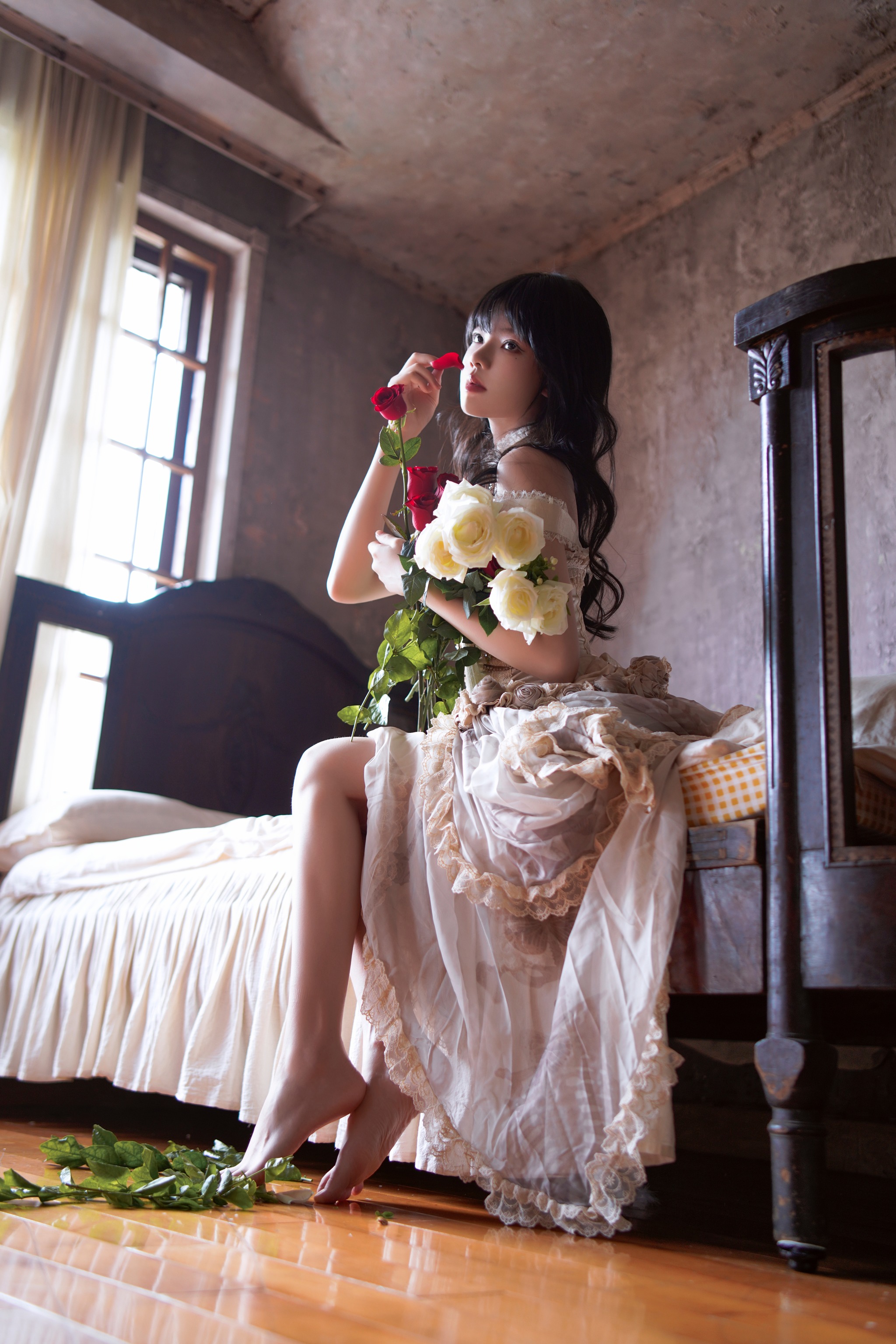 图片[1]-桜桃喵 – NO.229 玻璃玫瑰[11P]-XikXak